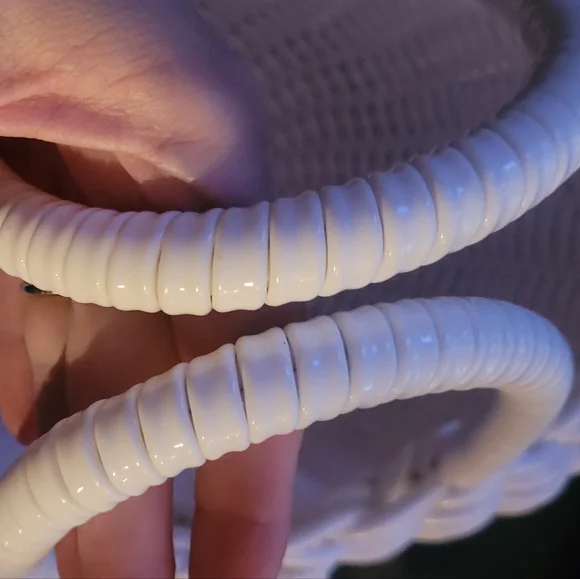 Kate Spade Elegant White Wicker Woven Bag! - Picture 4 of 6